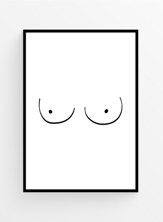 Boobies I Art Print