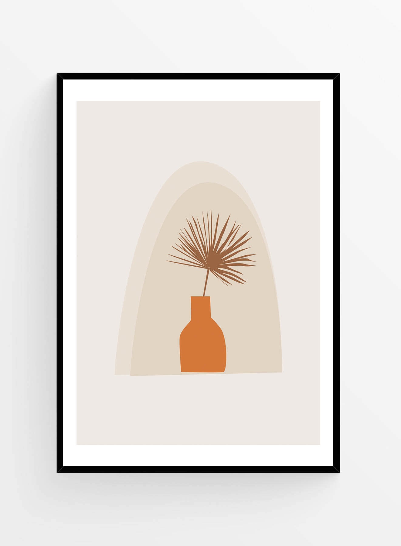 Arcada cu plante | Art Print