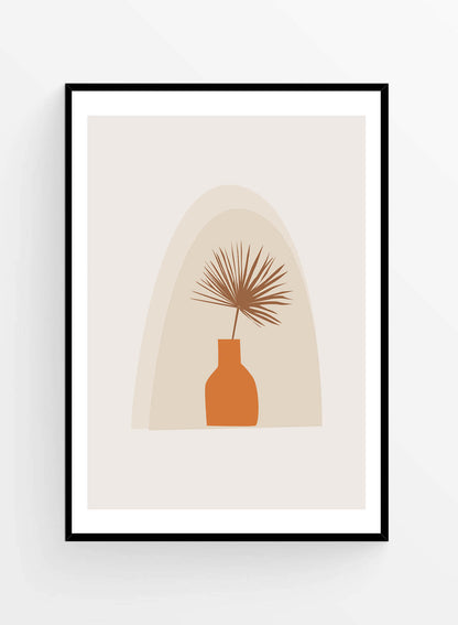 Arcada cu plante | Art Print