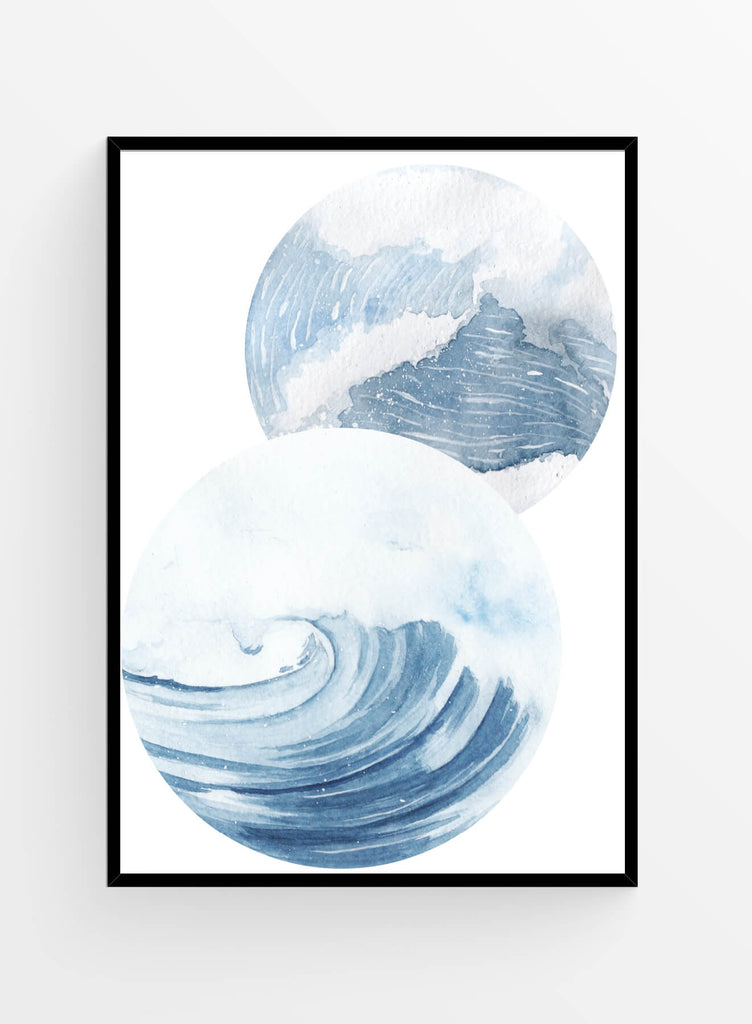 Waves of life | Art Print