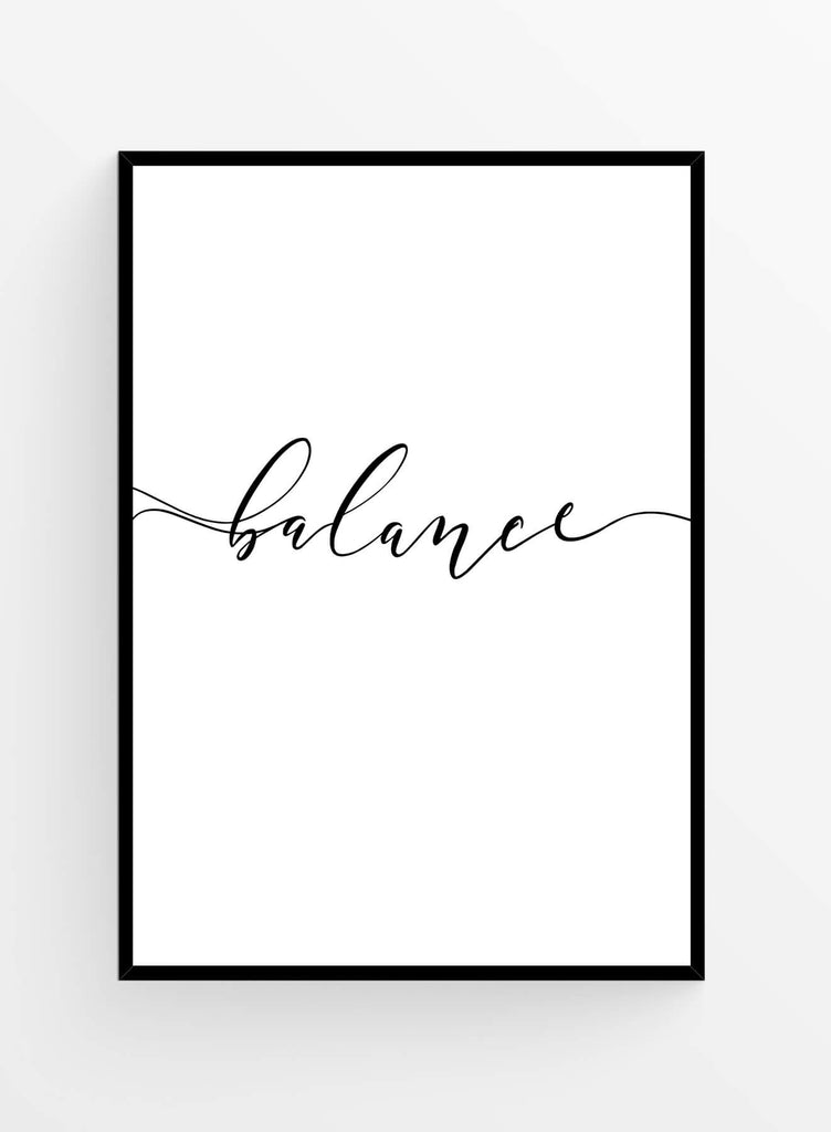 Balance I Poster
