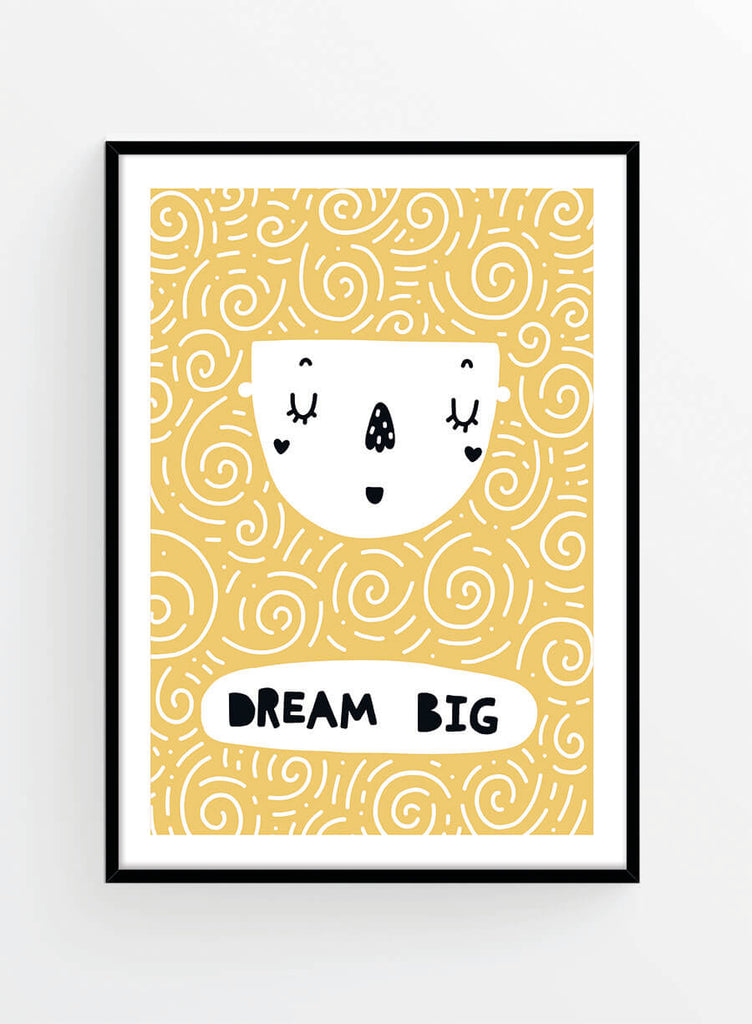 Dream big | Art Print