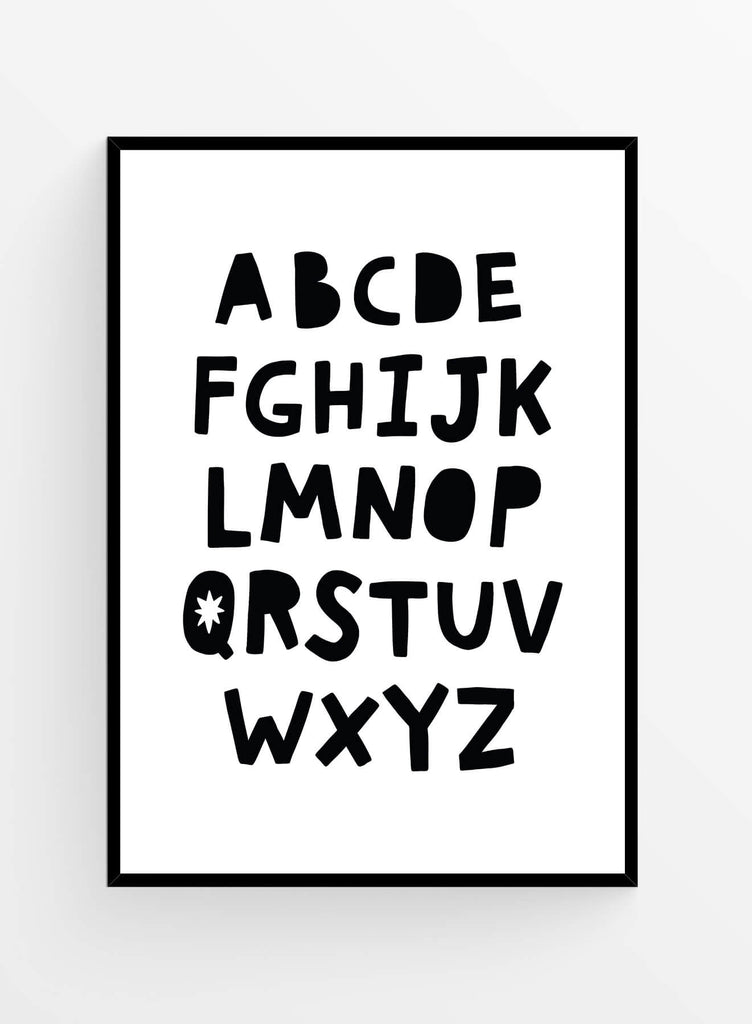 Alfabetul | Art Print