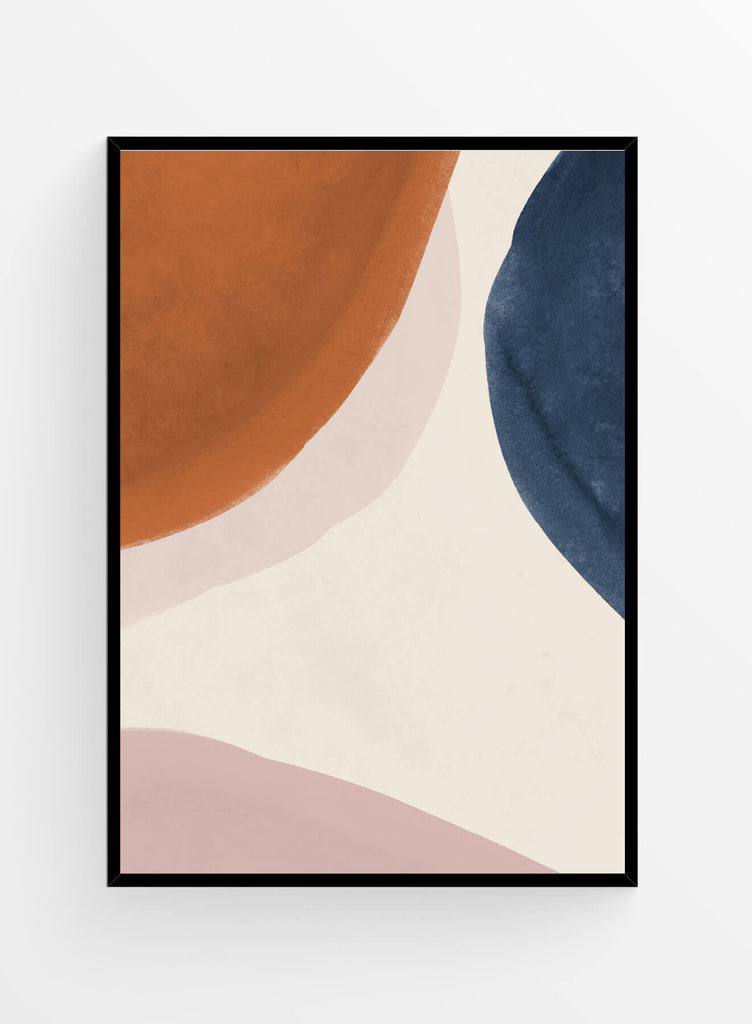 Abstract earth tones 3 | Art print