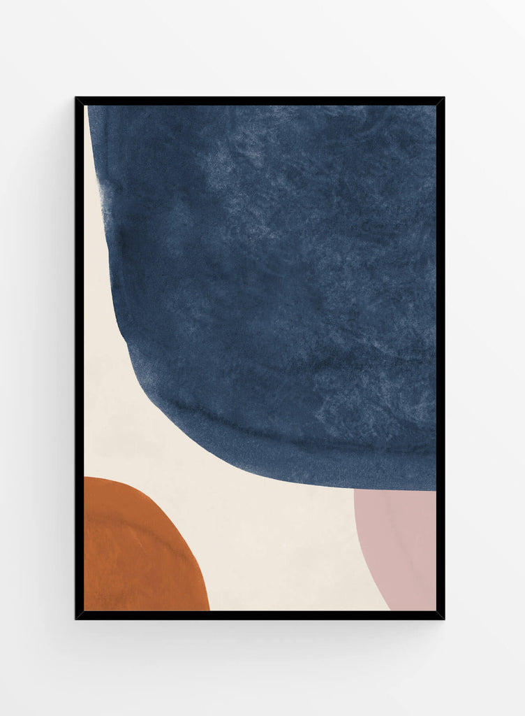 Abstract earth tones 5 | Art print