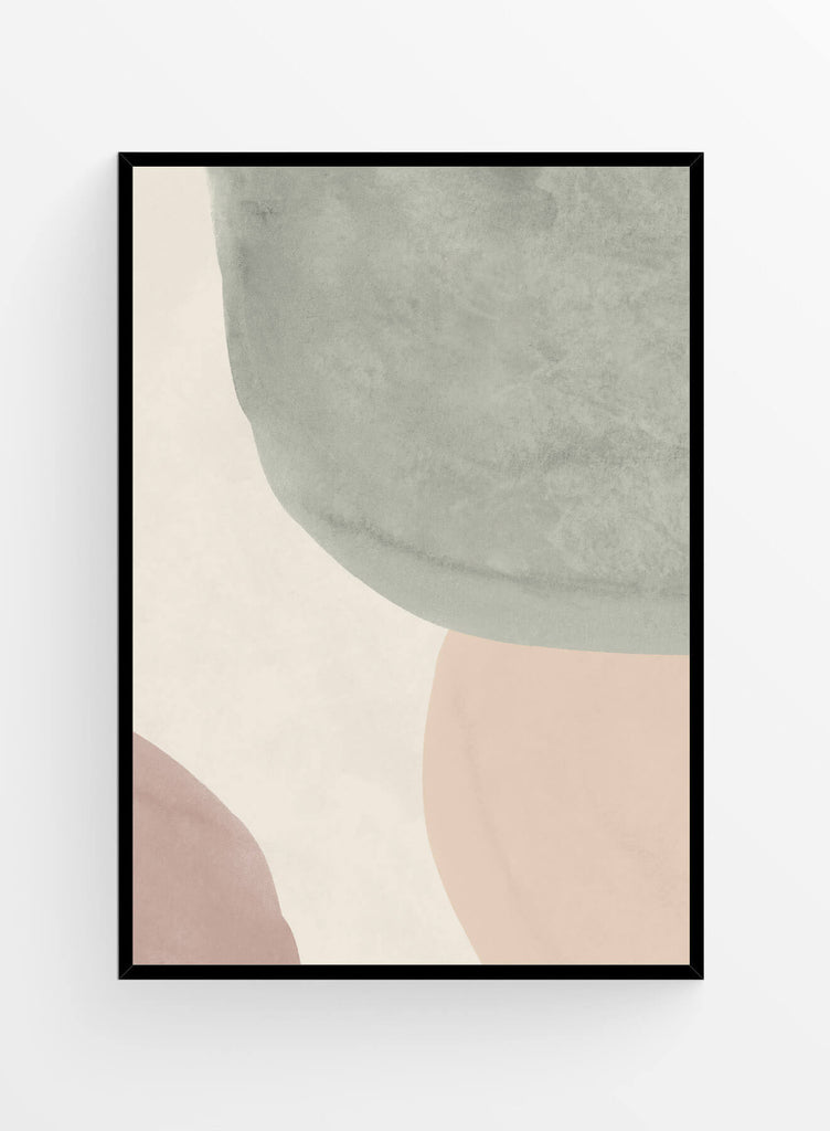 Abstract neutrals 1 | Art print