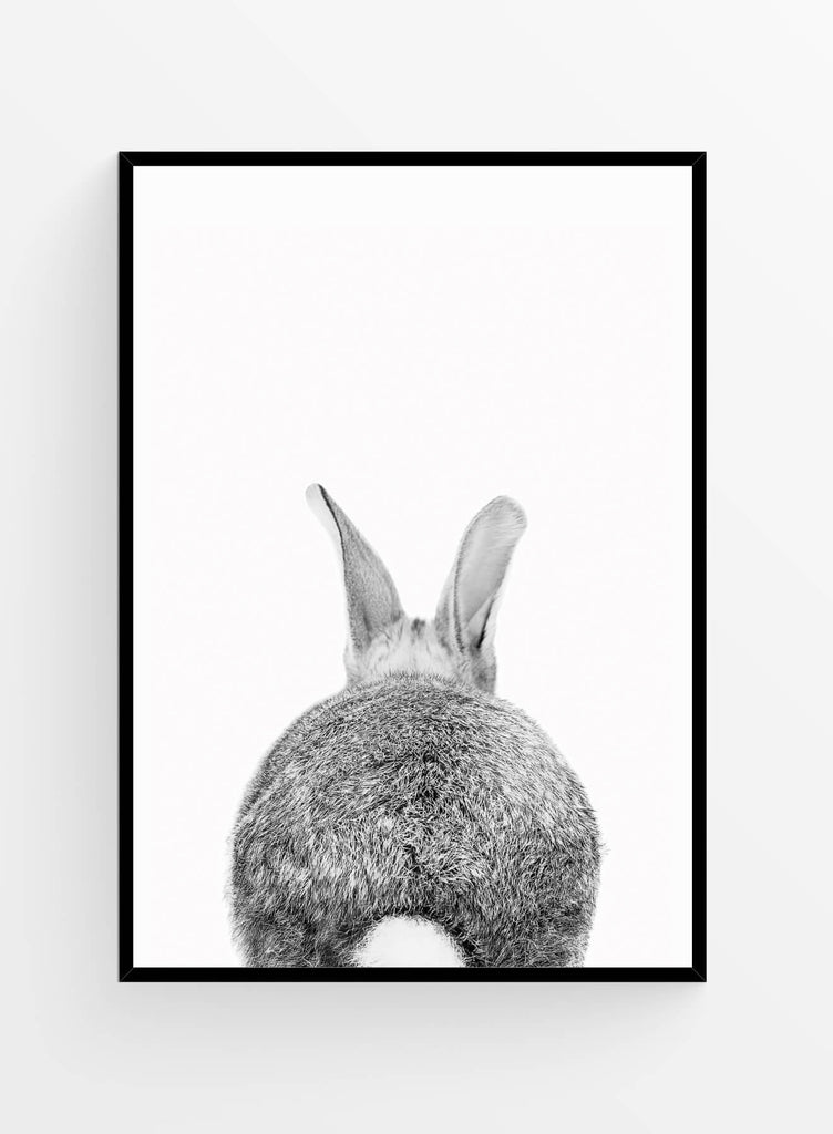 Rabbit back | Art Print