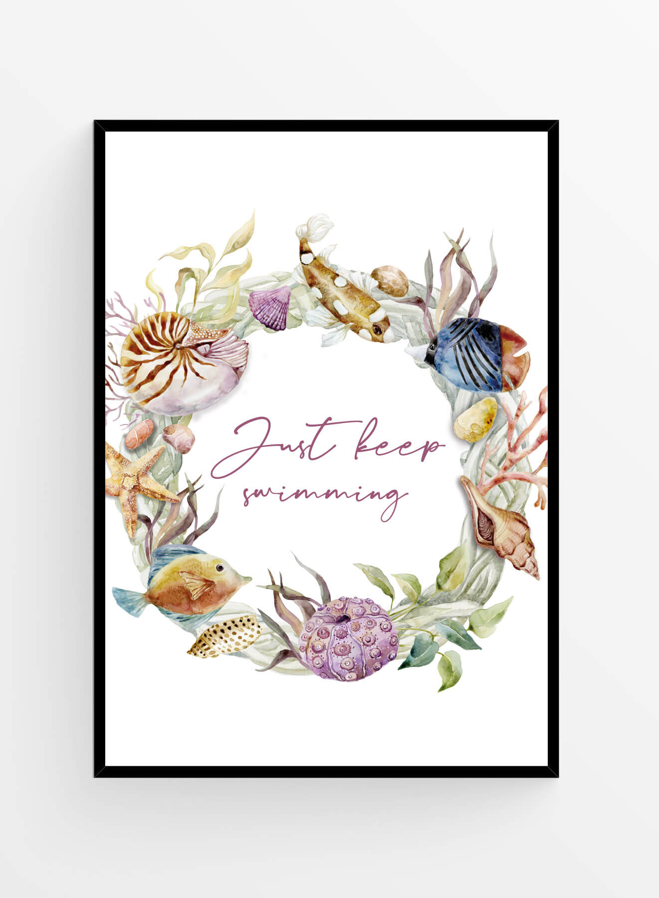 Just keep swimming | Art print