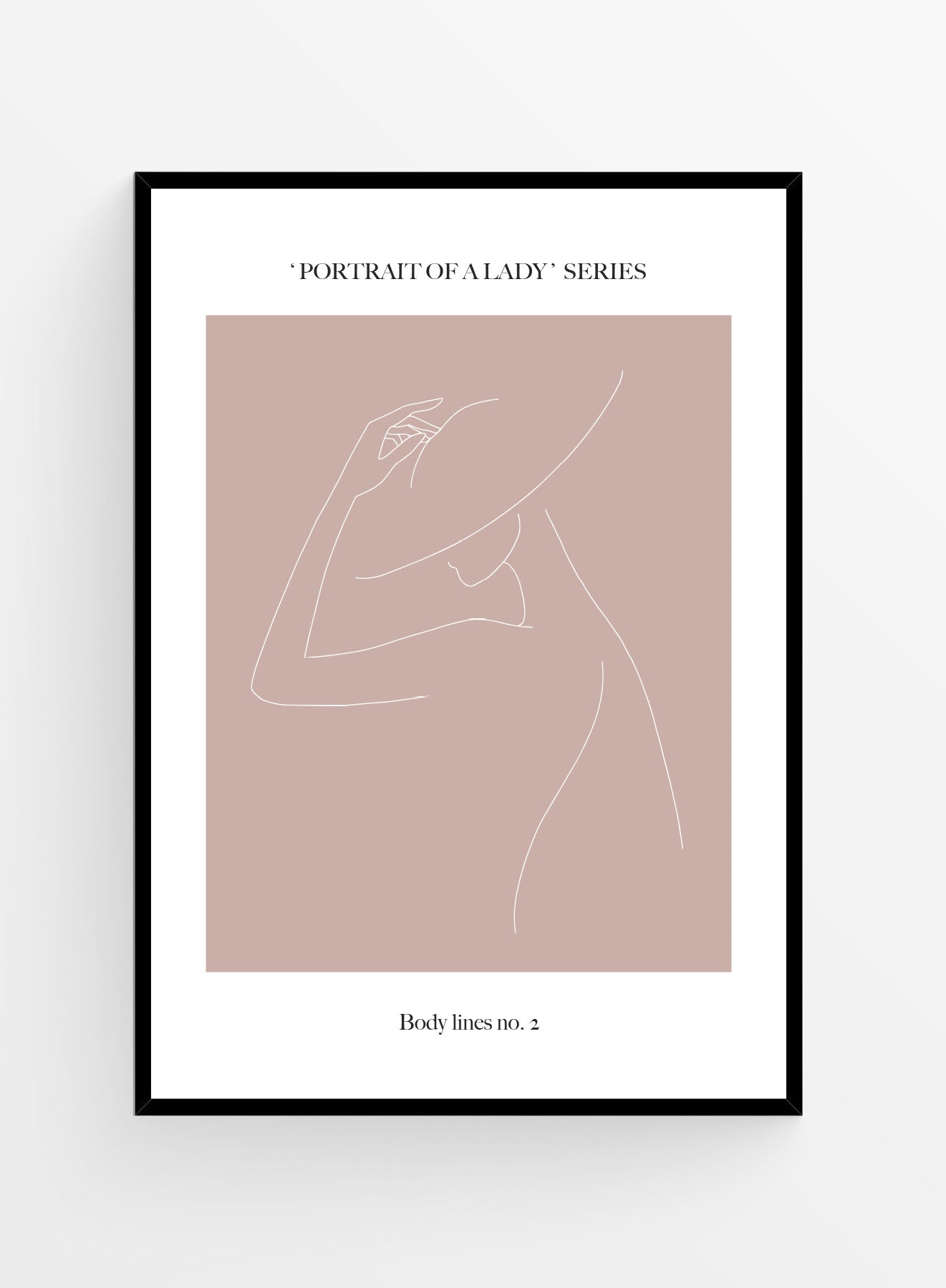 Body lines no. 2 I Art Print