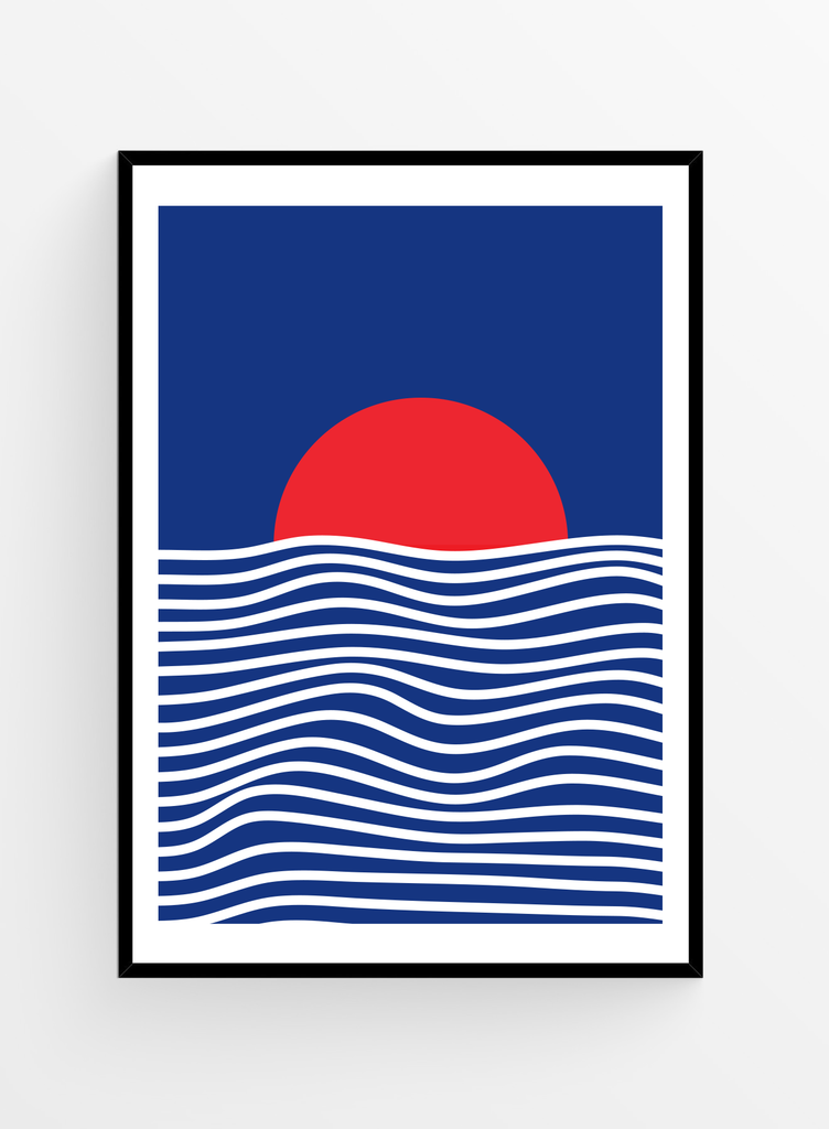 Sunwaves | Art print
