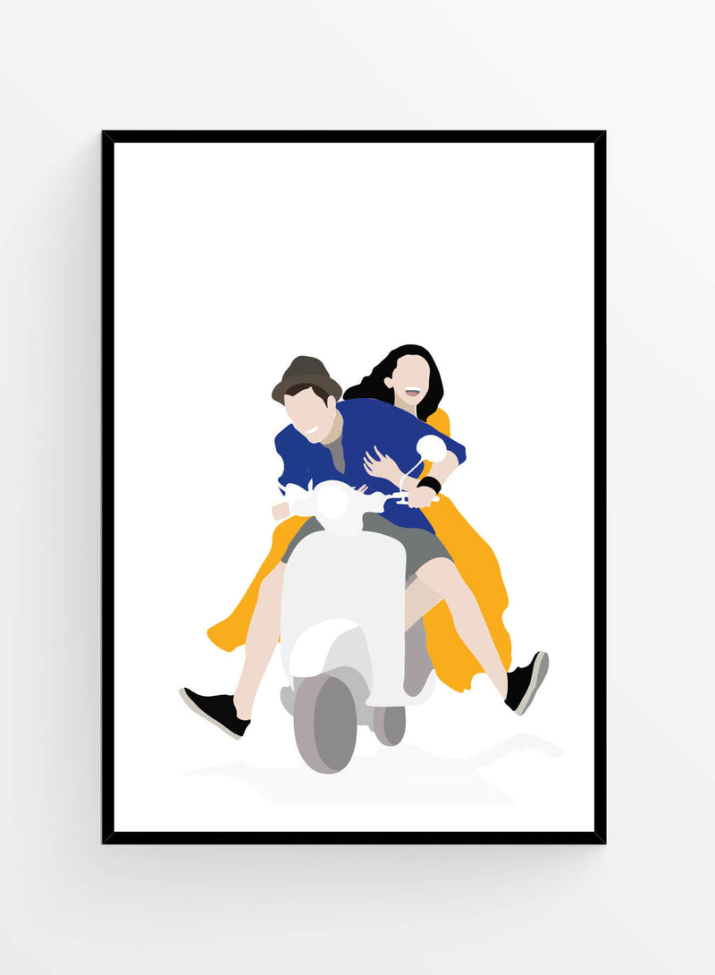 Riding together | Poster