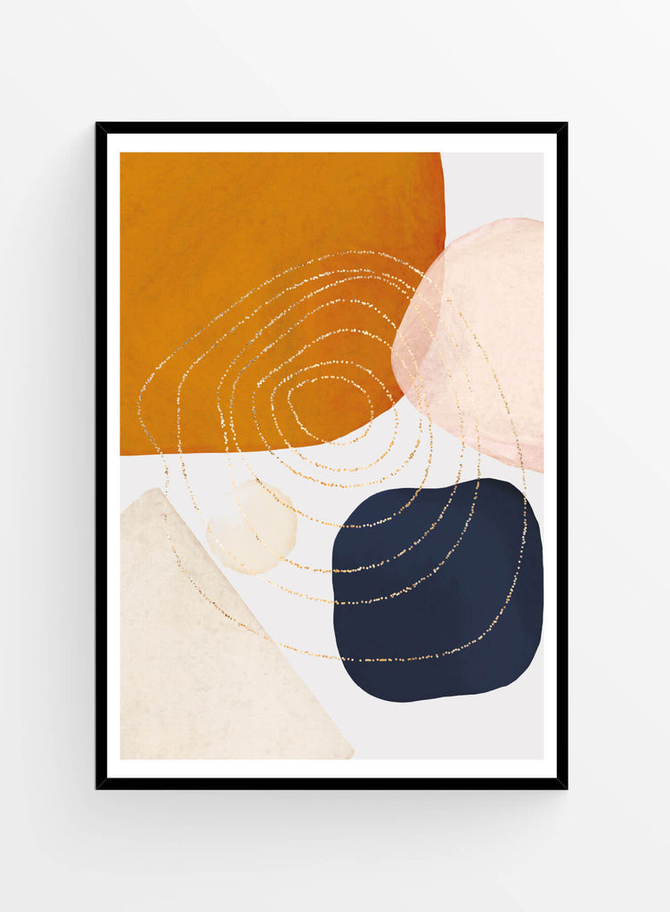 Abstract Watercolor 23 | Poster 30x40cm