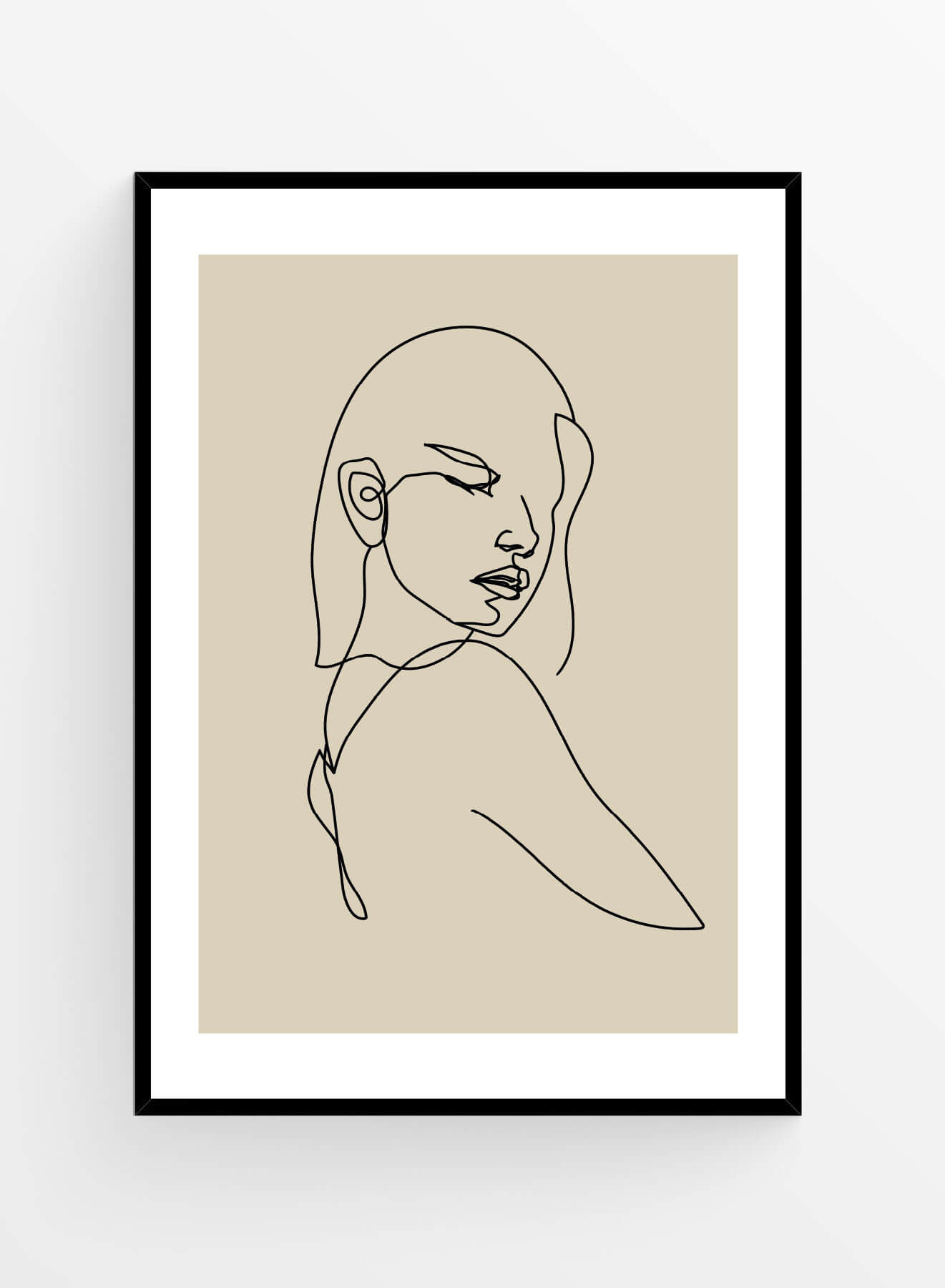 Woman line art 5 | Poster