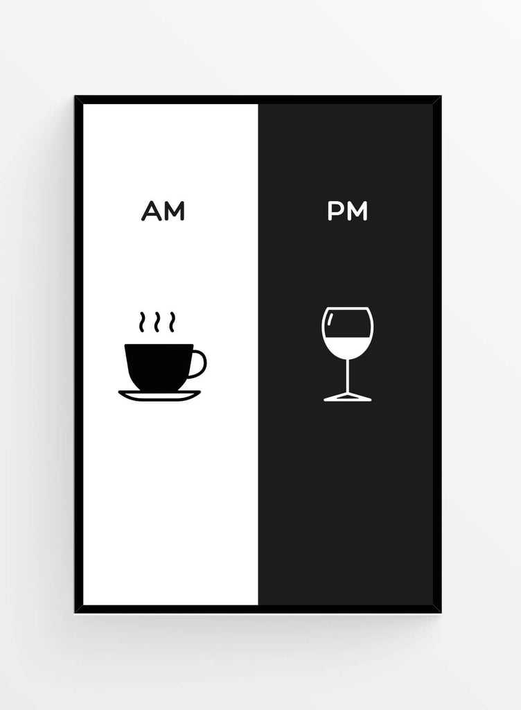 AM/PM Time | Poster
