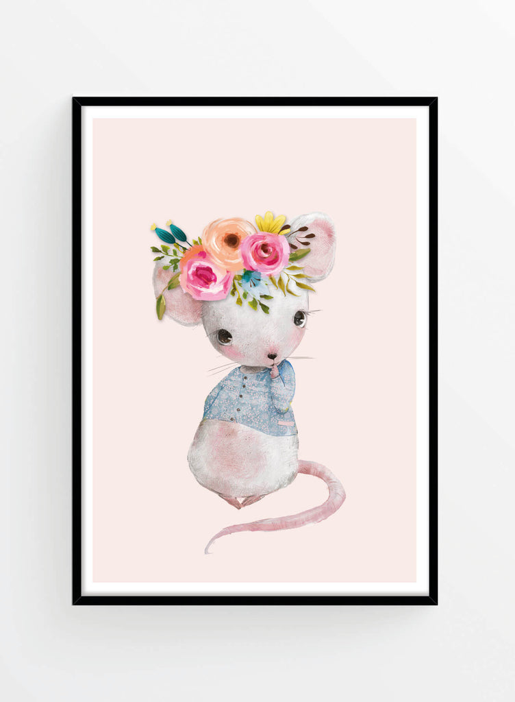 Lady mouse 2 | Poster