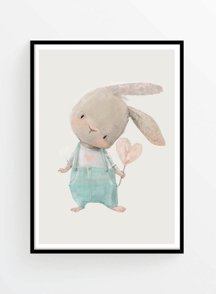 Baby rabbit | Poster