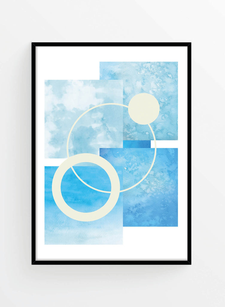 Sky blue 1 | Poster