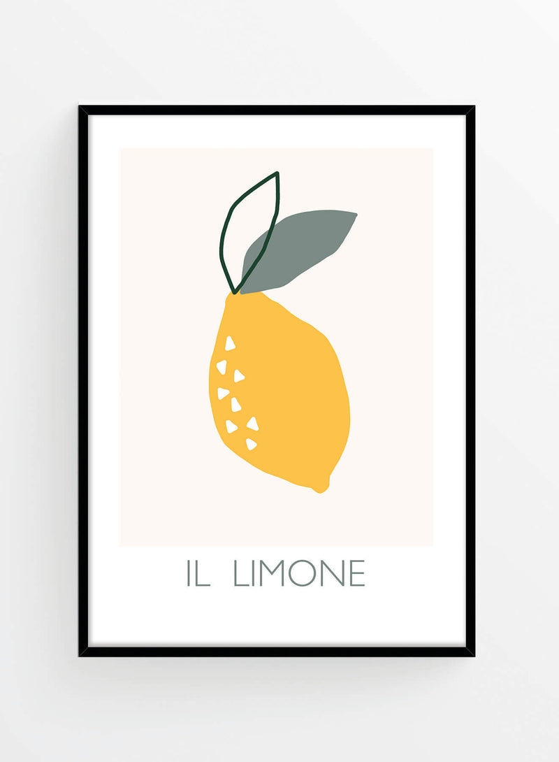Il limone | Poster