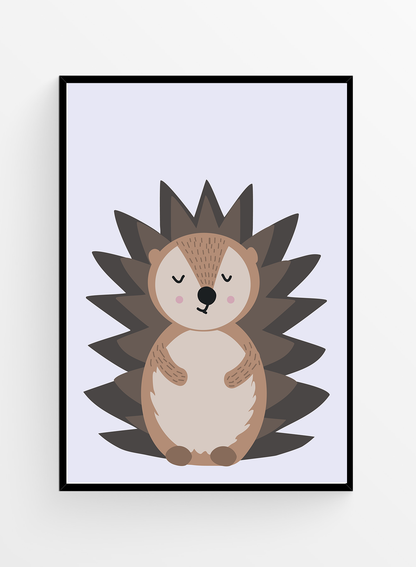 Ariciul prietenos | Art Print