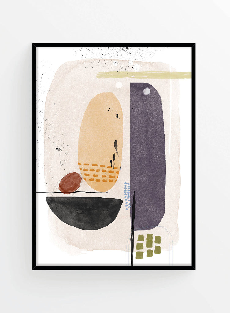 Mid century abstract | Poster