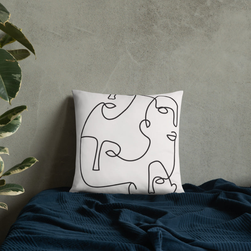Perna decorativa Sketch line