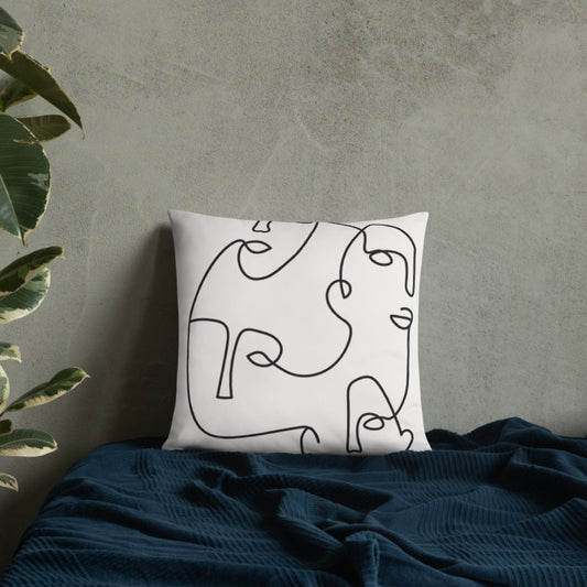 Perna decorativa Sketch line