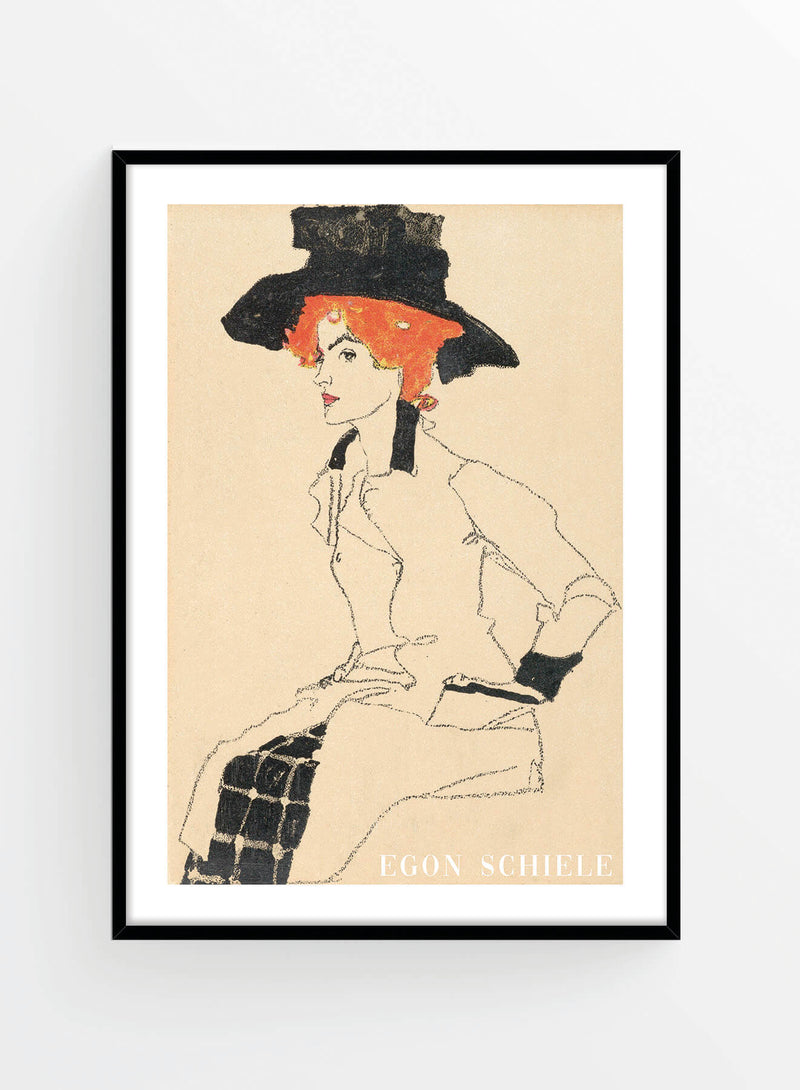 Egon Schiele no. 4 | Poster