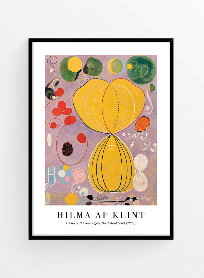 Hilma af Klint no. 9 Adulthood | Poster