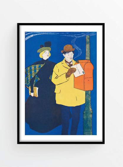 Ilustratie Vintage E. Penfield no. 6 | Poster