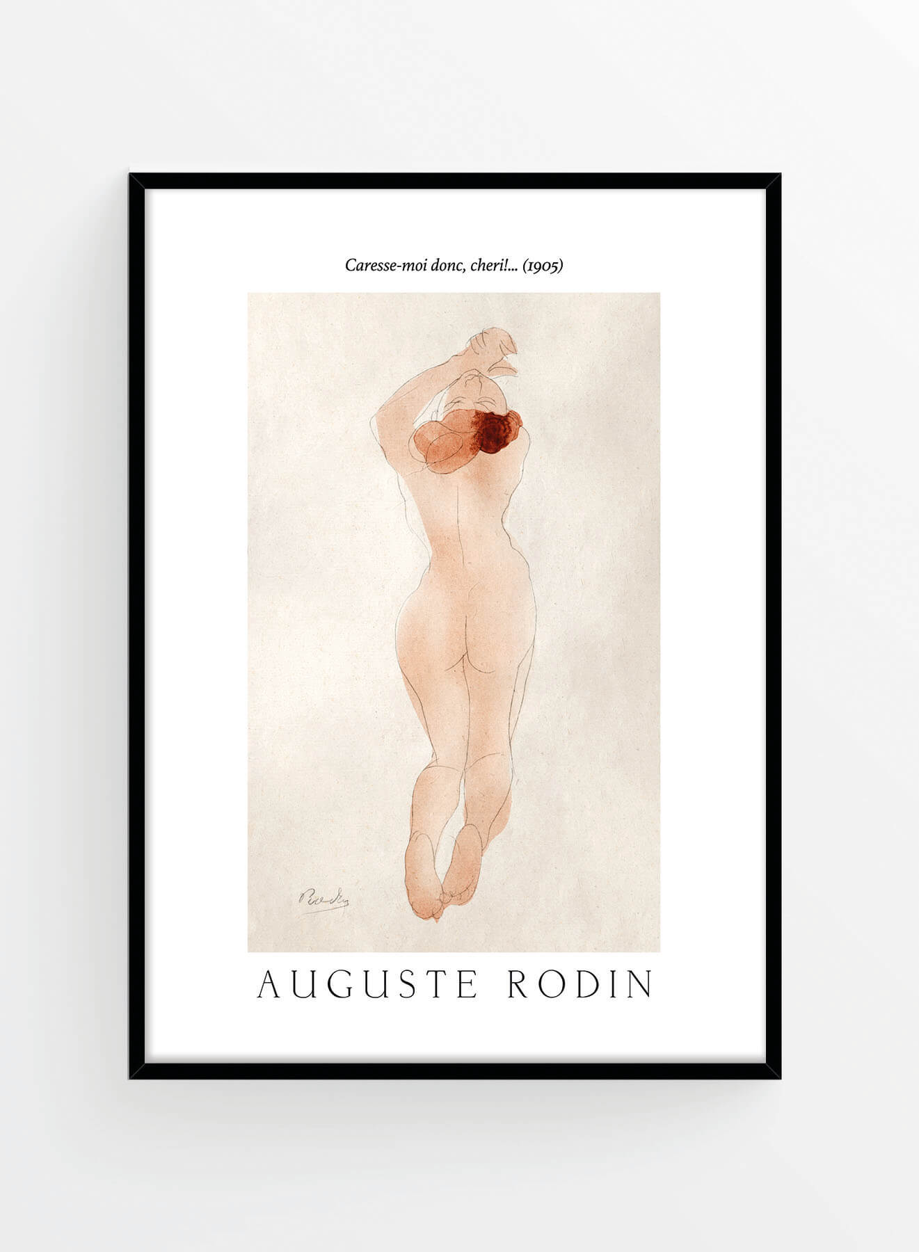 Auguste Rodin no. 1 | Poster