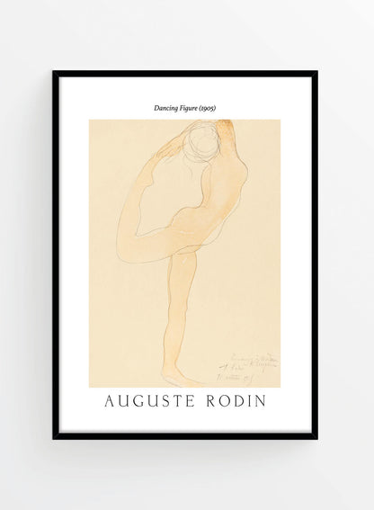 Auguste Rodin no. 2 Dancing figure | Poster