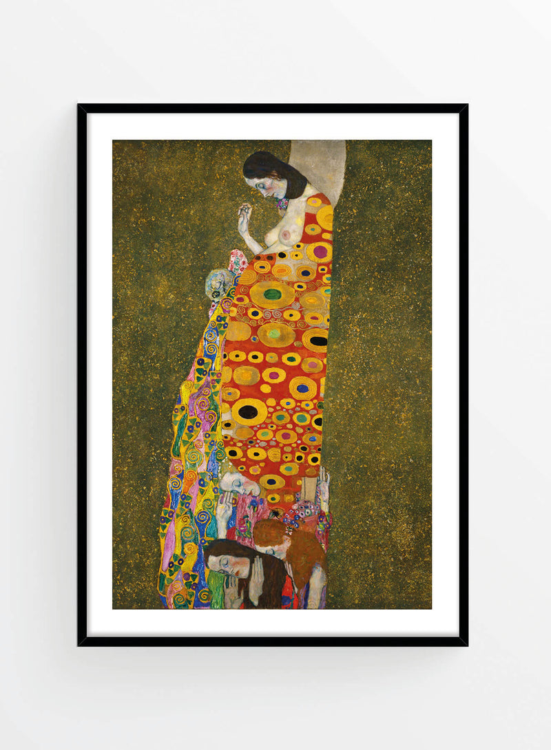 Gustav Klimt no. 3 Hope II | Poster