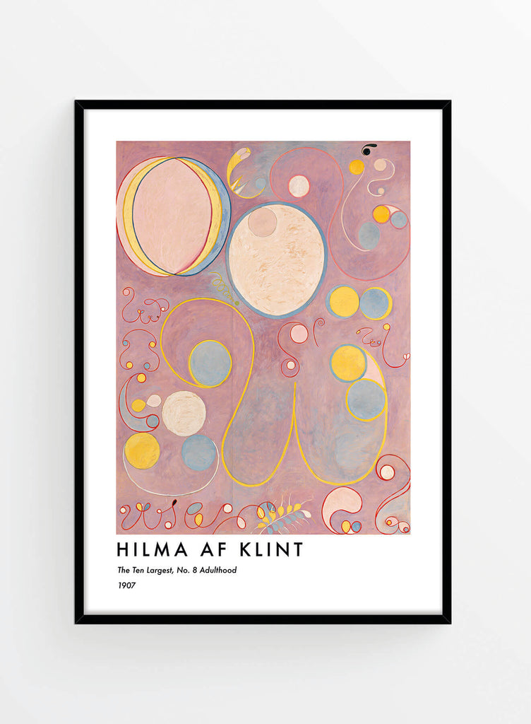 Hilma af Klint no. 10 Adulthood | Poster
