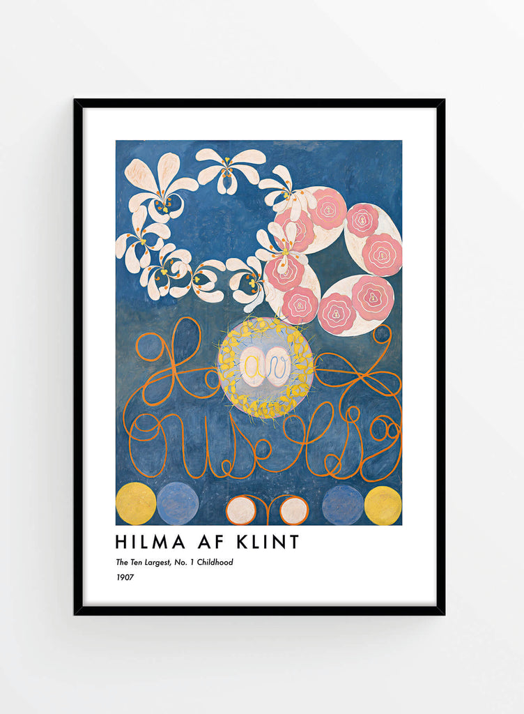Hilma af Klint no. 3 Childhood | Poster