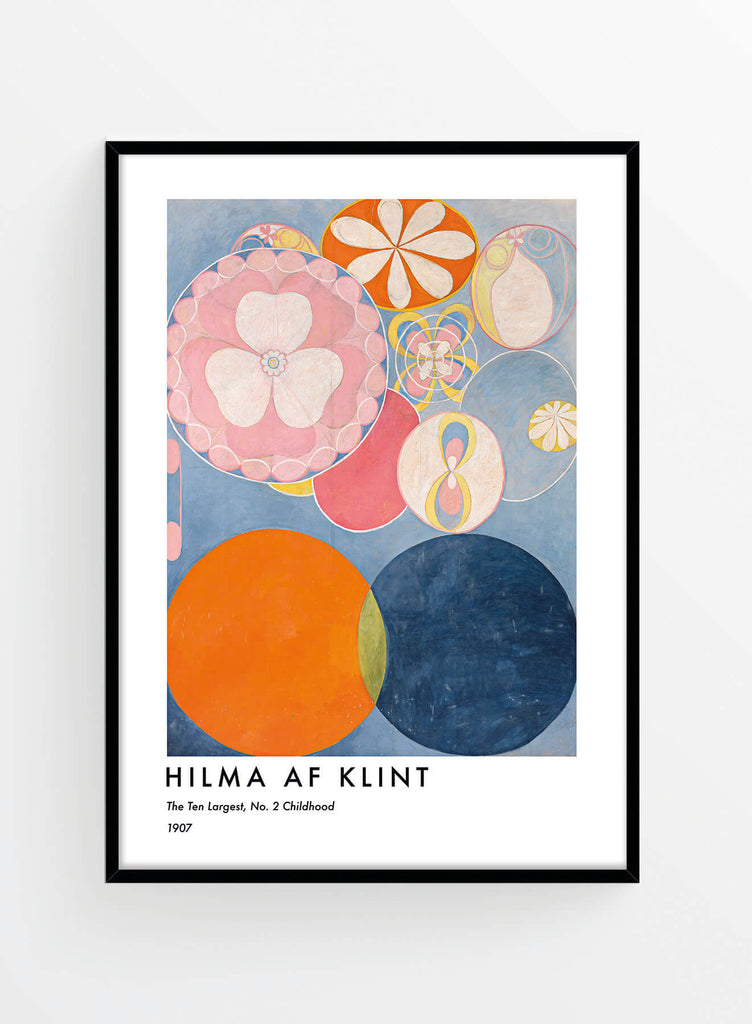 Hilma af Klint no. 5 Childhood | Poster