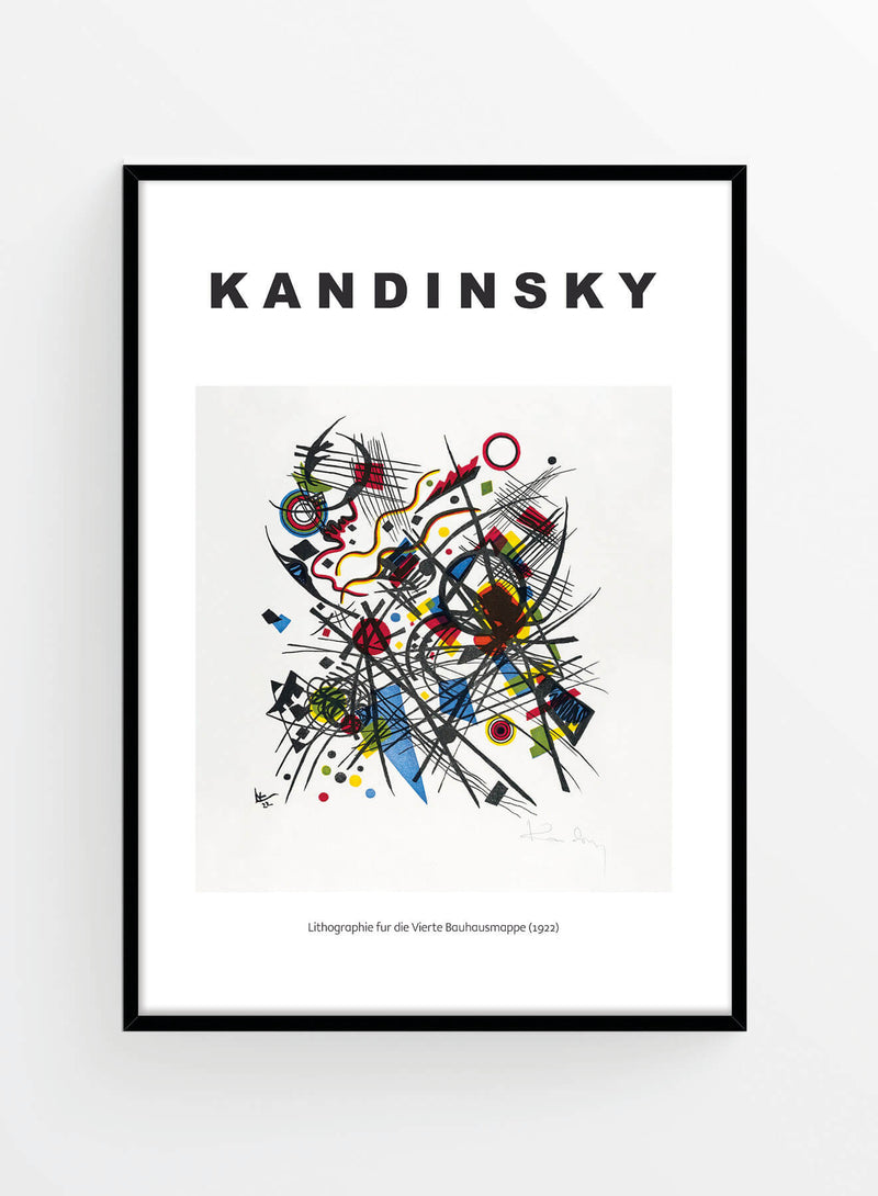 Tablou Wassily Kandinsky poster kaplias pictori celebri