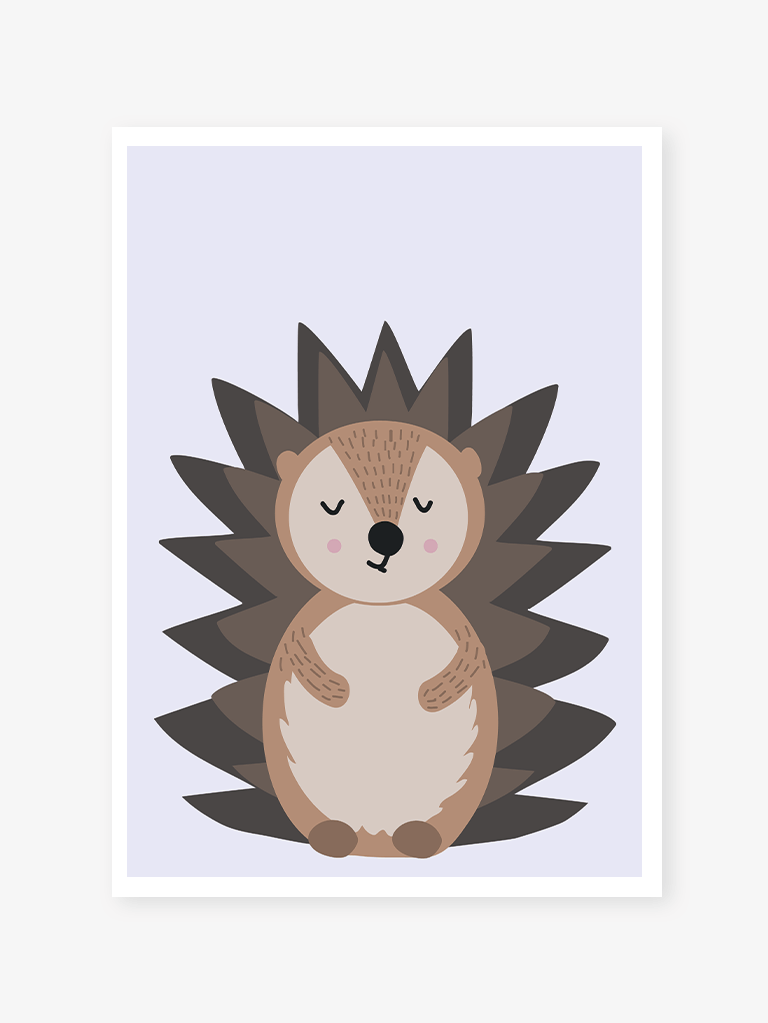 Ariciul prietenos | Art Print