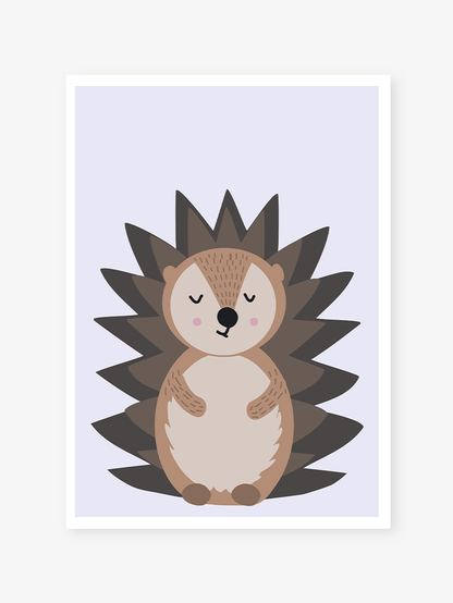 Ariciul prietenos | Art Print