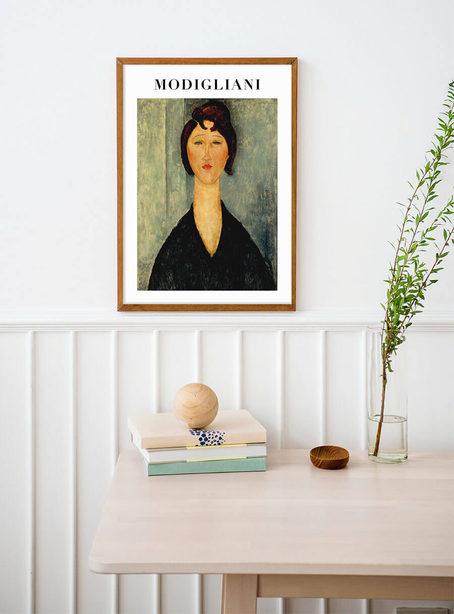 Modigliani Portrait of a Young Woman 2 | Poster