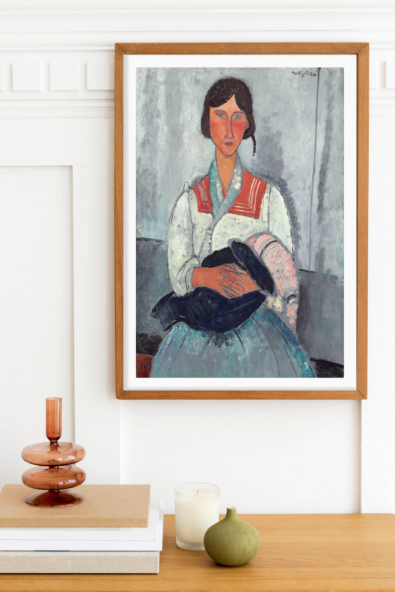 Modigliani Gipsy Woman | Poster