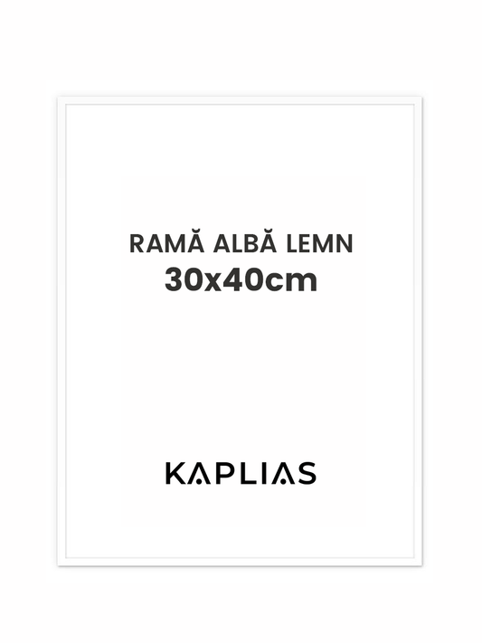 Rama alba Stockholm 30x40cm