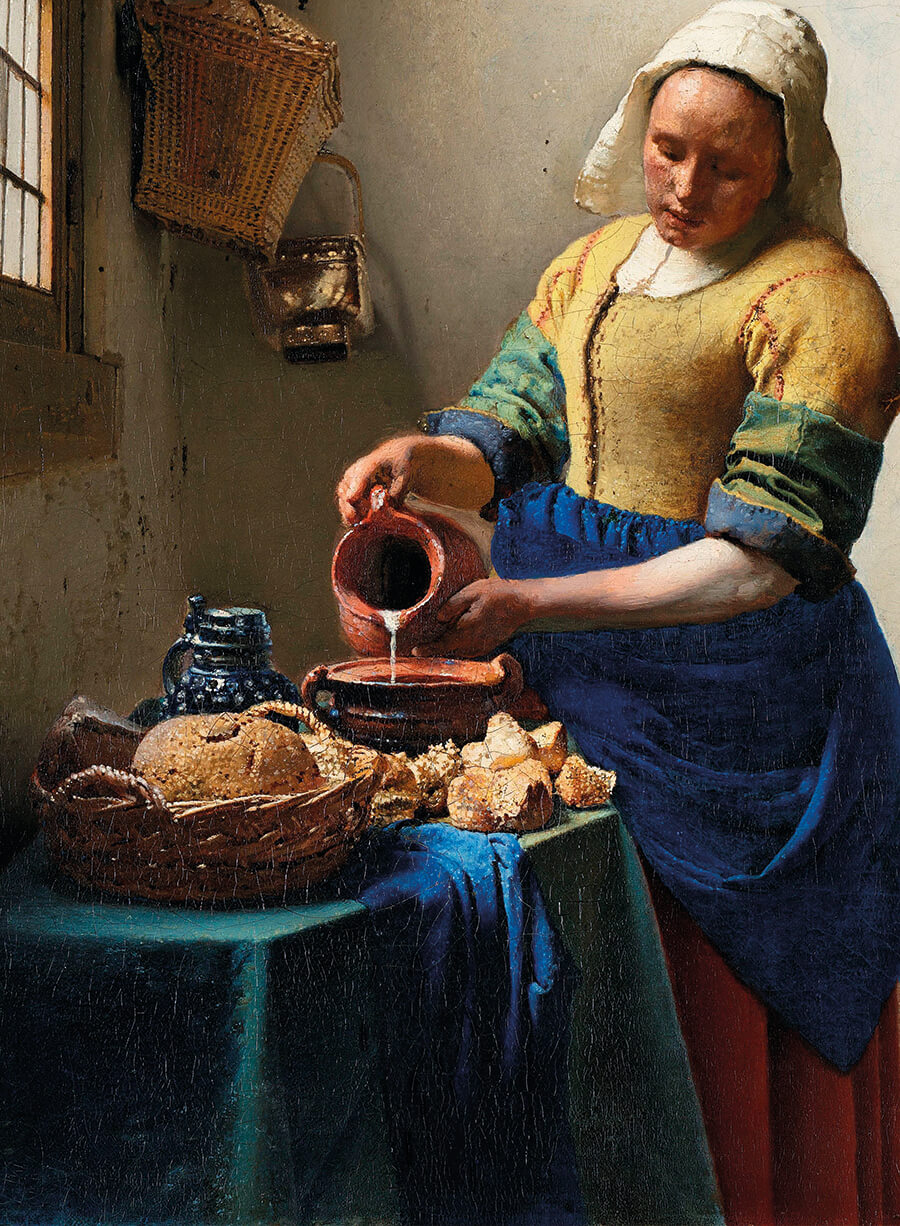 Johannes Vermeer no. 1 The Milkmaid | Poster